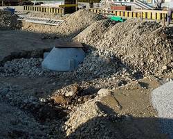 Aushub Projekt Stahl-Leichtbauhauses
